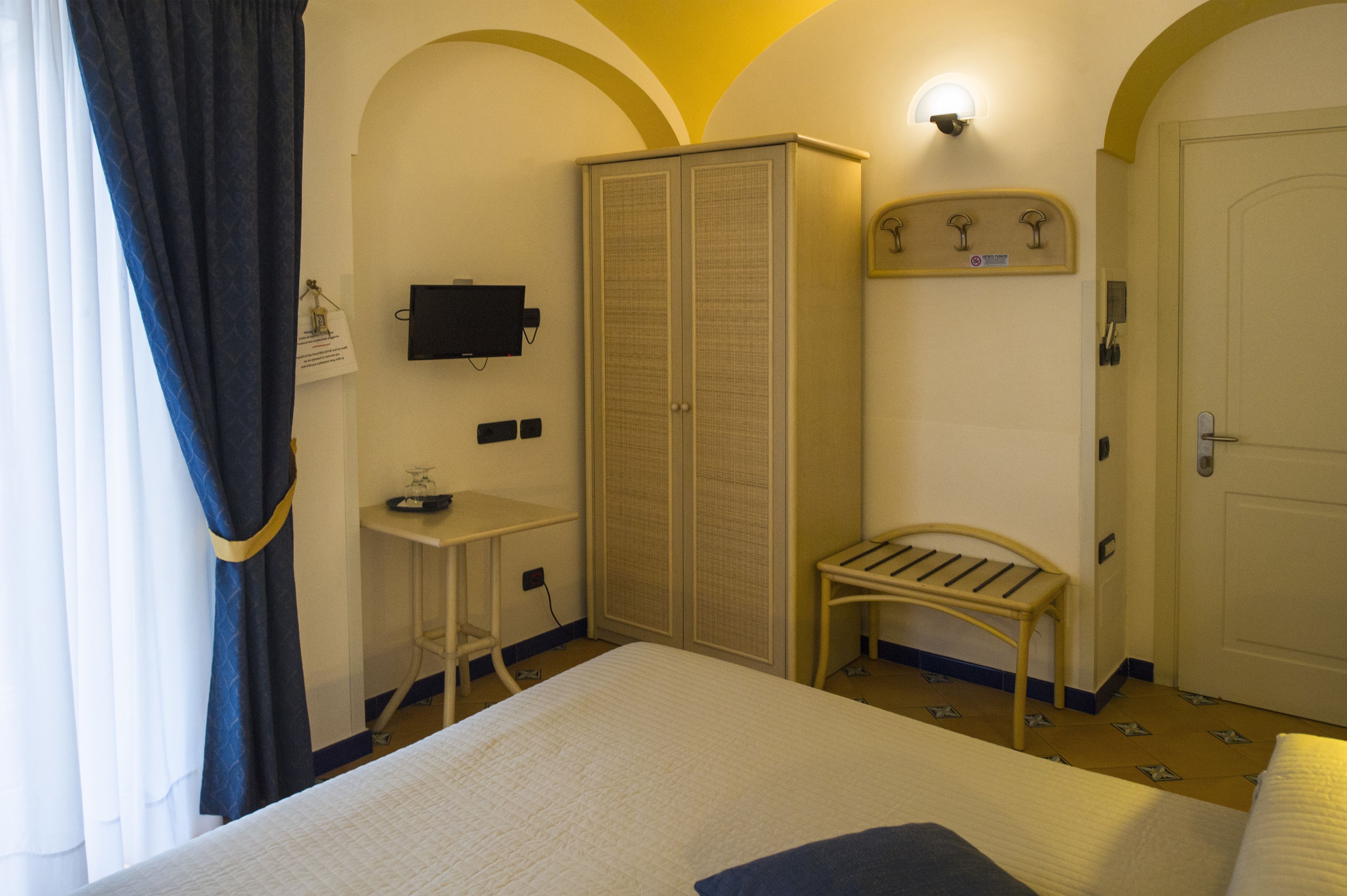 Standard Double Room (No sea view) | Hypo-allergenic bedding available, minibar, in-room safe, desk