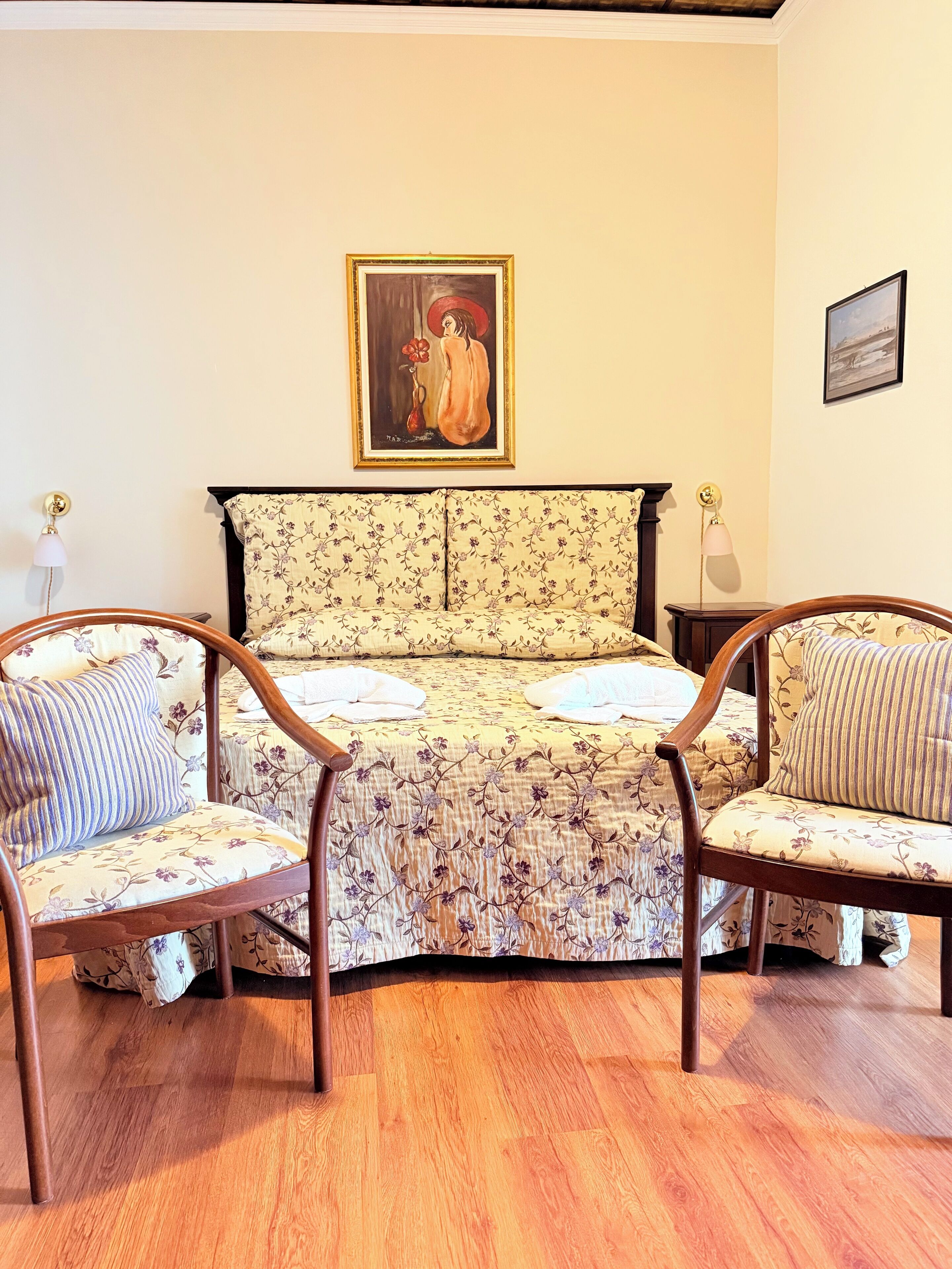 ファミリー ルーム | 1 室のベッドルーム、高級寝具、セーフティボックス (室内)、デスク