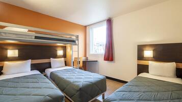 Standard Room, Multiple Beds | Desk, blackout drapes, soundproofing, WiFi (free)