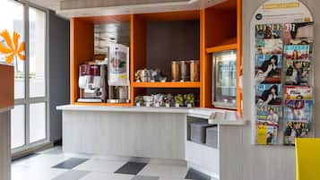 Daily buffet breakfast (EUR 6.20 per person)