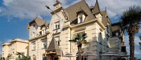 Fassade der Unterkunft