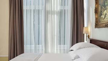 Standard Double or Twin Room, City View | Minibar, cribs/infant beds, free WiFi, bed sheets