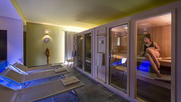 Turkish bath, body treatments, facials, 1 treatment room