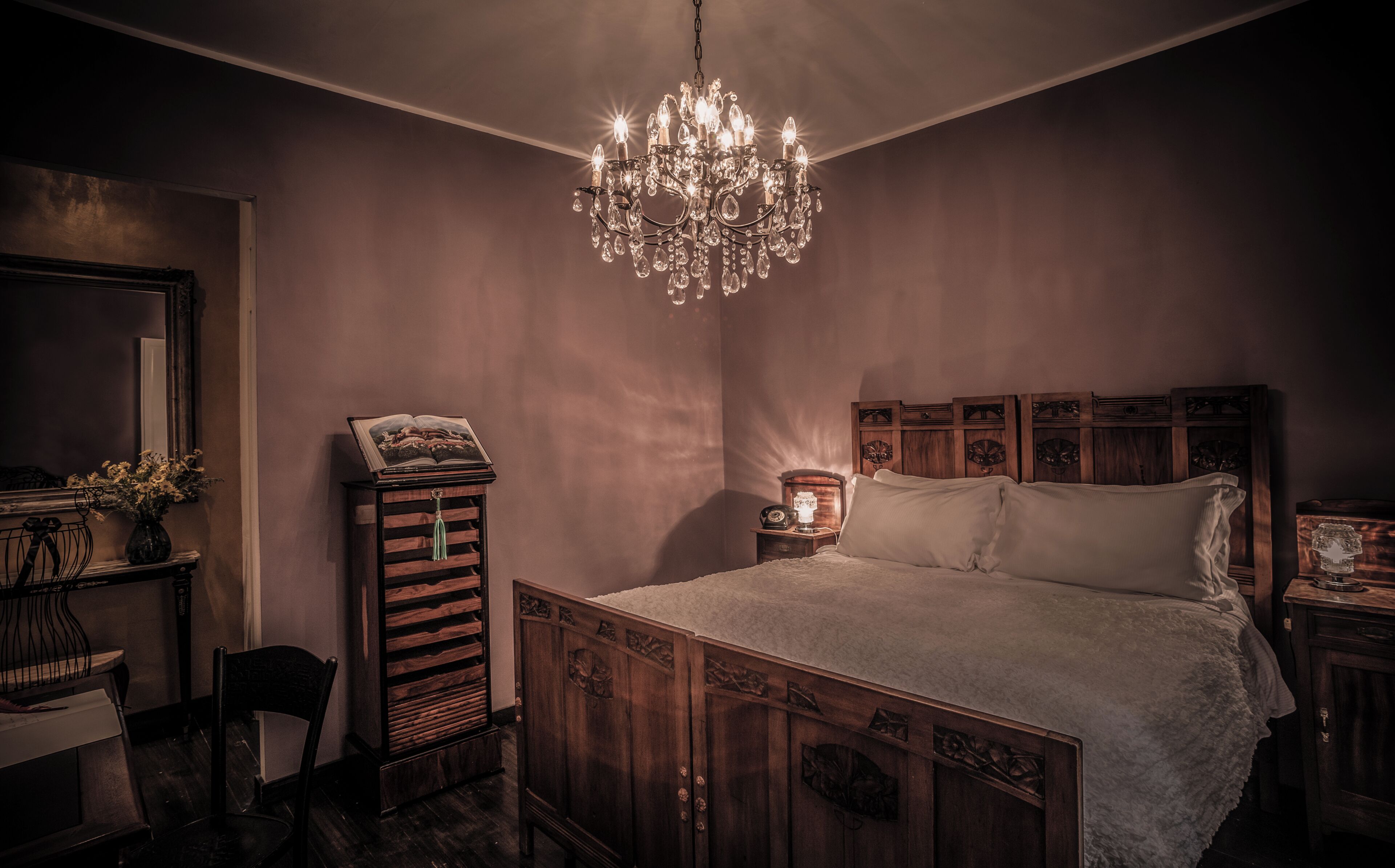 1 chambre, couette en duvet d'oie, minibar