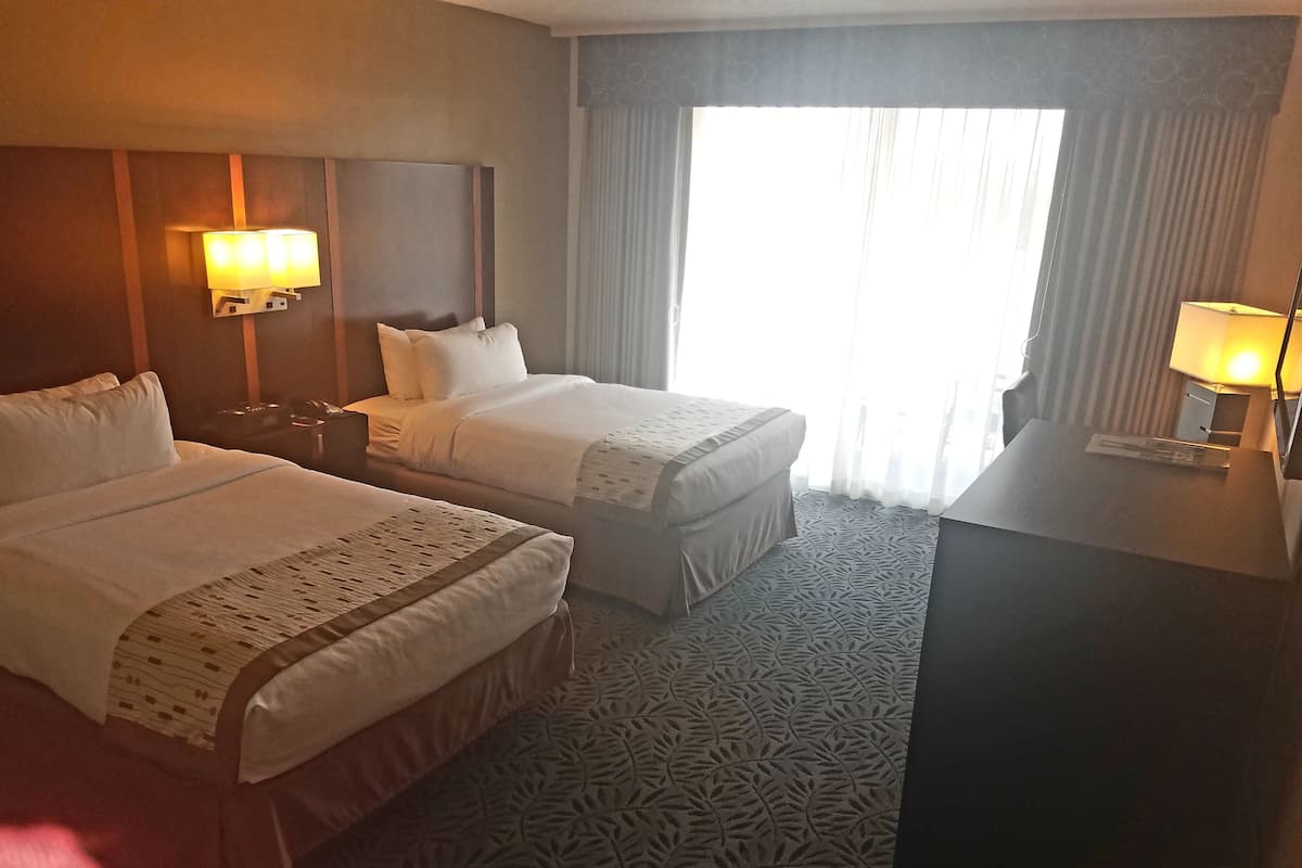 Basic Double Room, 2 Double Beds, Accessible