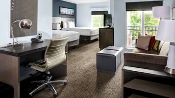 Premium bedding, in-room safe, desk, laptop workspace