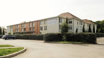 Façade de l’hébergement