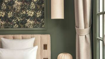 Premium bedding, minibar, in-room safe, desk