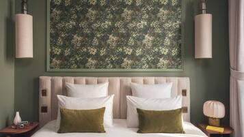 Premium bedding, minibar, in-room safe, desk