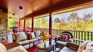 Premier House, Multiple Bedrooms, Fireplace | Terrace/patio