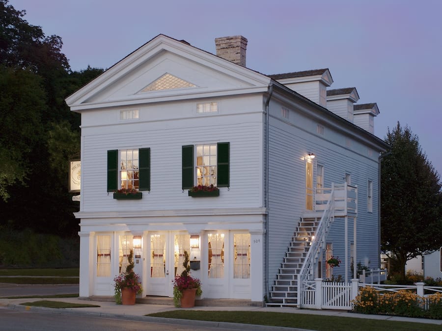 Front of property - evening/night