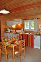 Casa de campo, 2 quartos | Opções para refeição no quarto