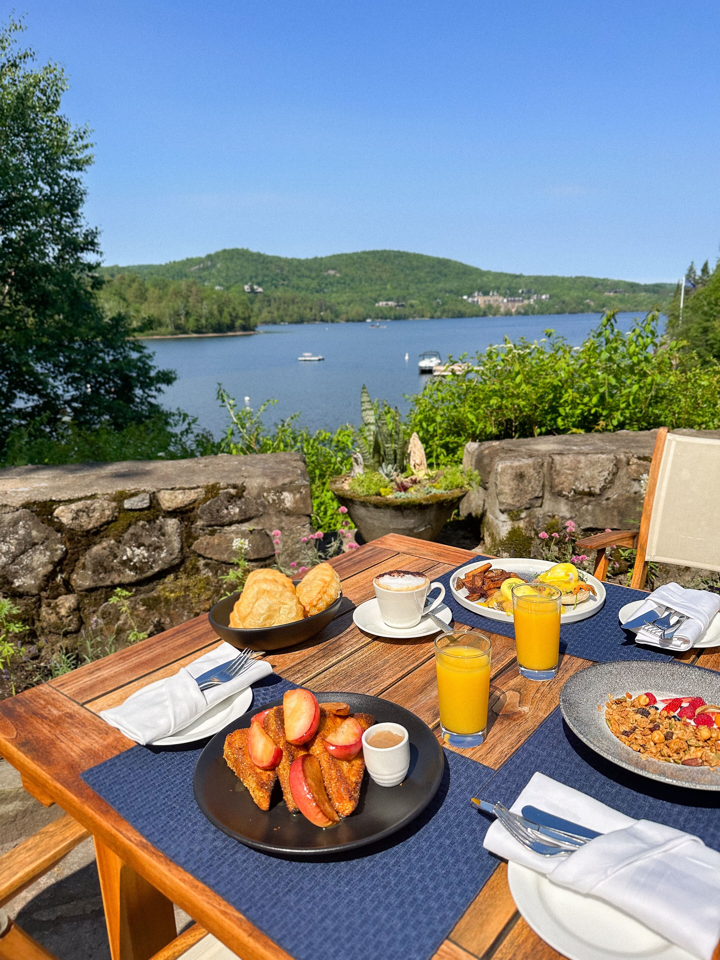 daily full breakfast (cad 40.25 per person)