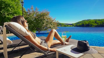 Seasonal outdoor pool