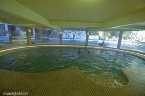 Indoor pool, outdoor pool