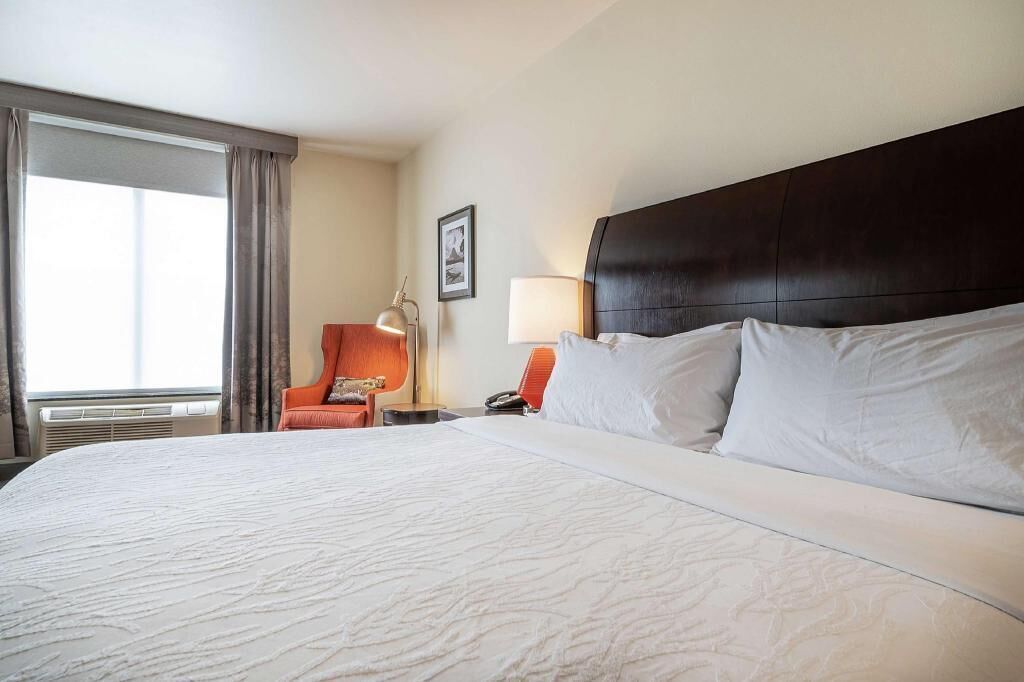 Premium bedding, pillowtop beds, desk, iron/ironing board