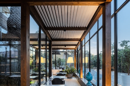 Sala de estar en el lobby