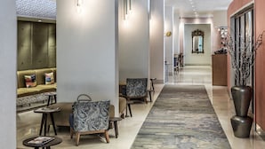 Sitteområde i lobbyen