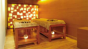 Couples treatment room(s), body treatments, aromatherapy