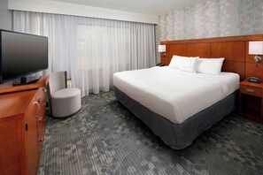 Suite, 1 King Bed with Sofa bed | Hypo-allergenic bedding, in-room safe, desk, blackout curtains - Courtyard by Marriott San Antonio Lackland (San Antonio)