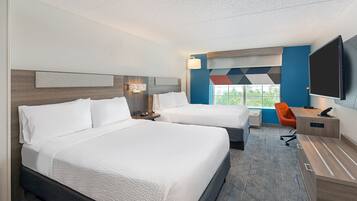 Desk, iron/ironing board, free cots/infant beds, free WiFi