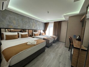 Standard Room, 4 Bedrooms | Egyptian cotton sheets, premium bedding, minibar, in-room safe - Boutique Dedem Hotel (Istanbul)