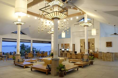 Lobby sitting area