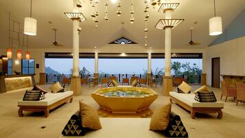 Sala de estar en el lobby