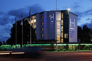 Front of property – evening/night