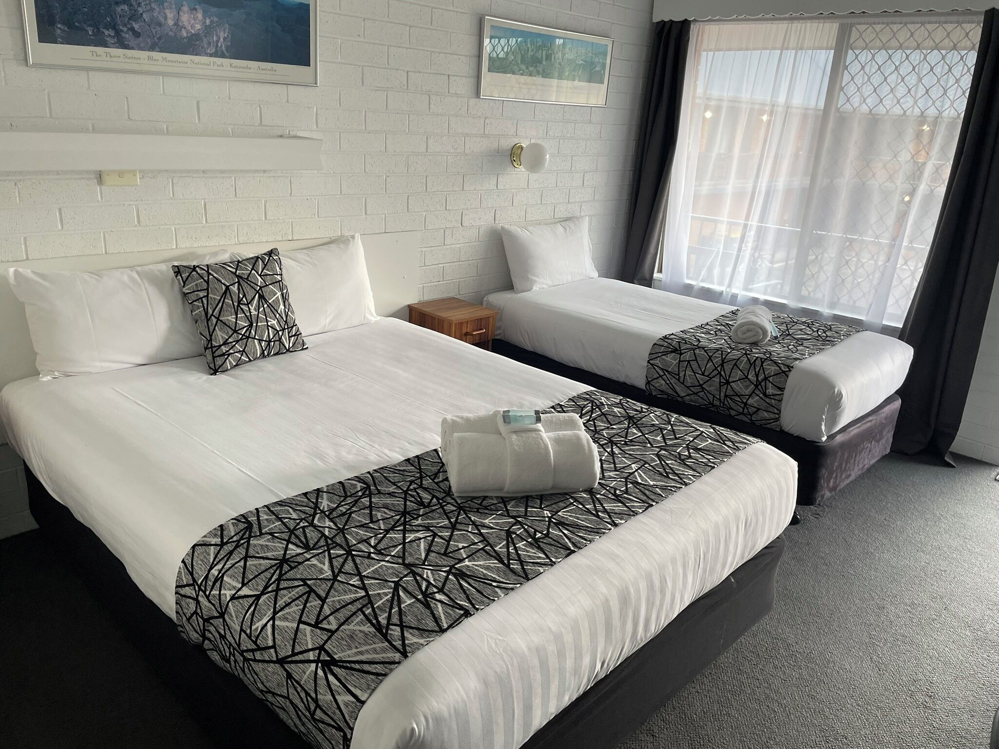 Economy twin room -Located 1st Floor (No Elevator) | Desk, laptop workspace, iron/ironing board, free WiFi