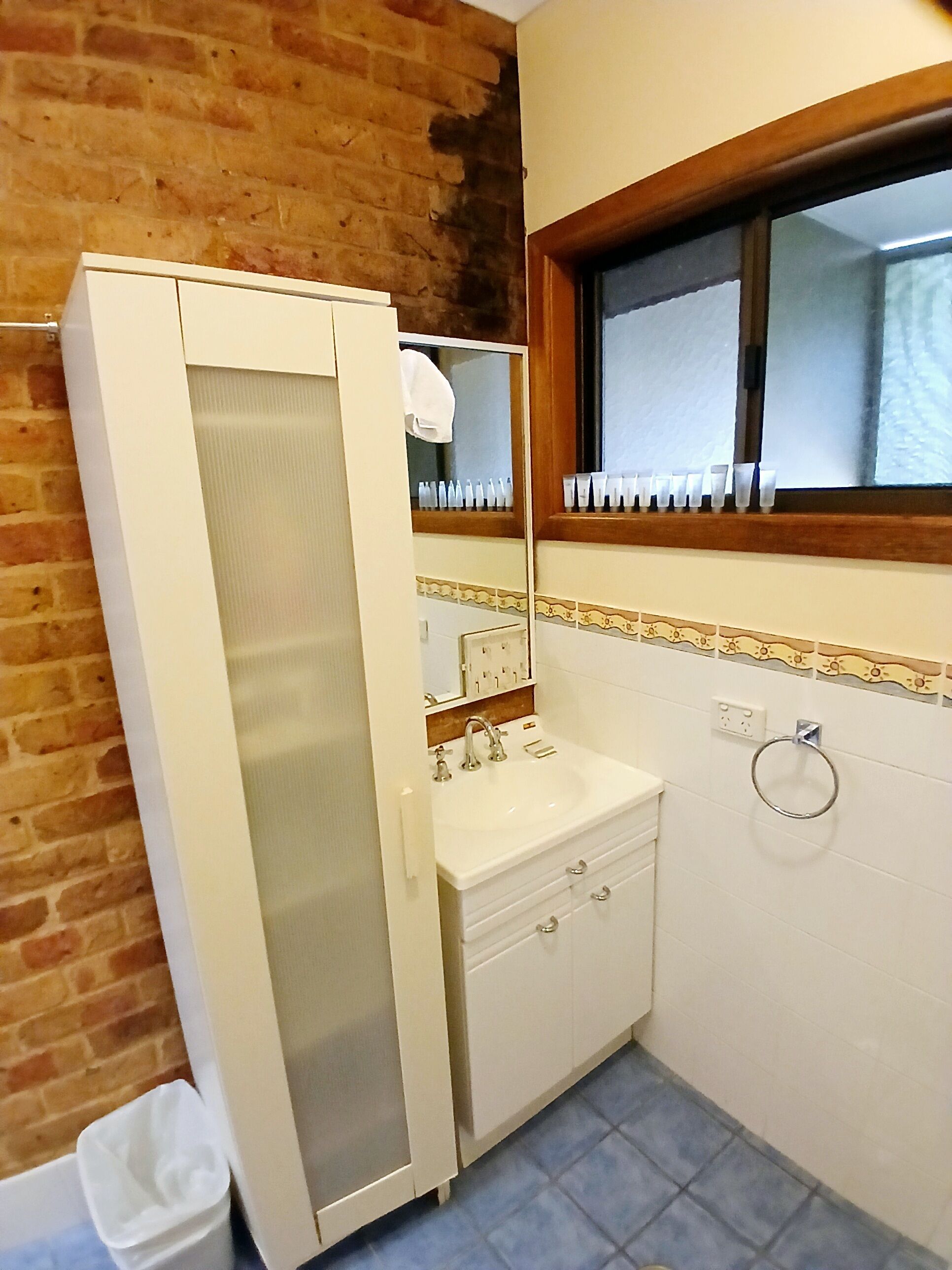 studio apartment - located 1st floor (no elevator) | bathroom | shower, free toiletries, hair dryer, towels