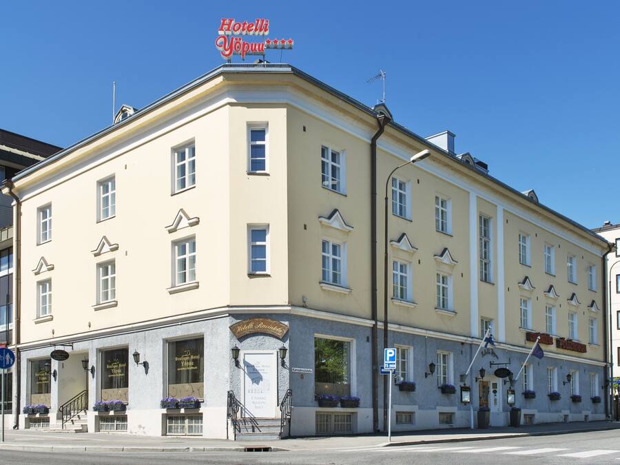 Fassade der Unterkunft