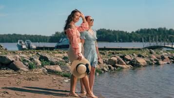 Private beach, kayaking, rowing