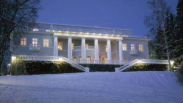 Front of property - evening/night