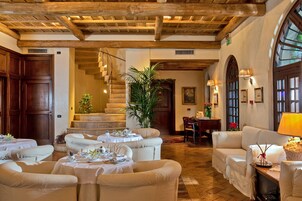 Lobby sitting area