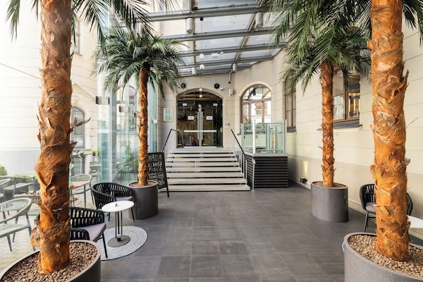 Interior entrance