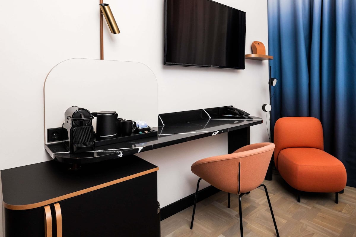 Comfort Double Room (Tribe Essential) | Hypo-allergenic bedding, in-room safe, desk, laptop workspace