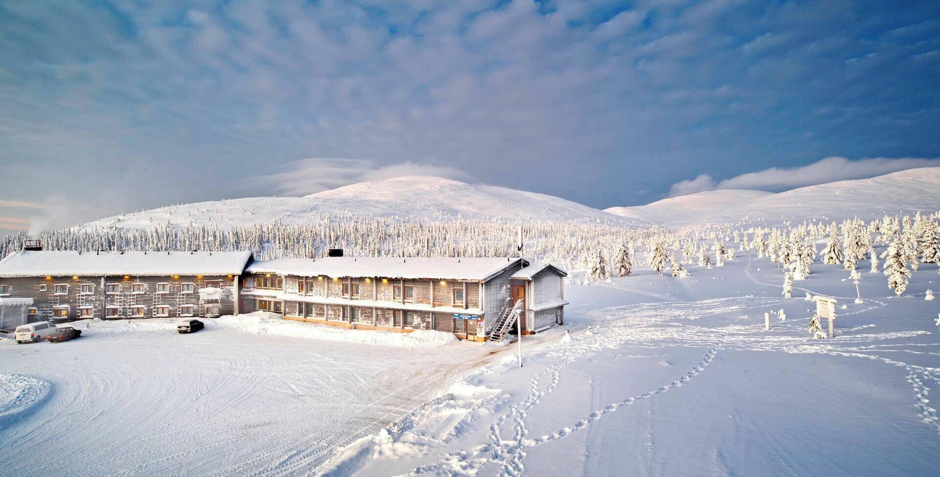 Facciata della struttura