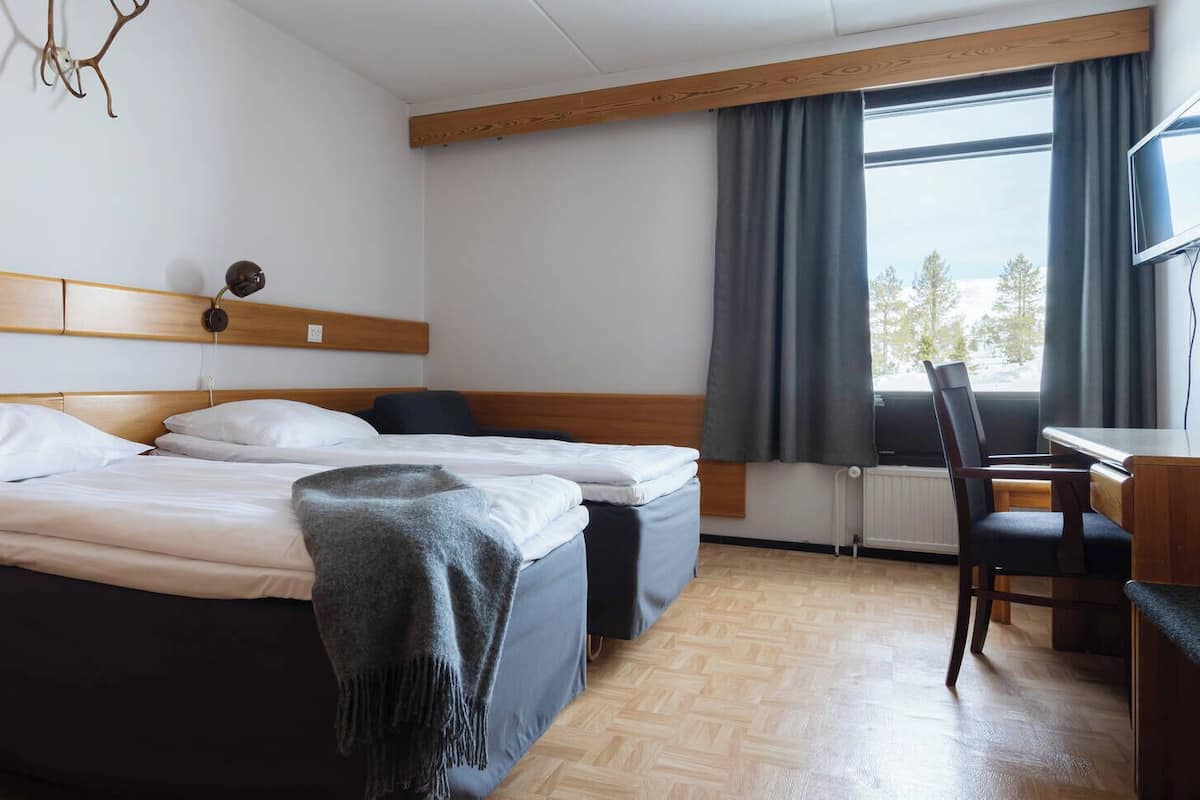 Twin room, first floor | View from room