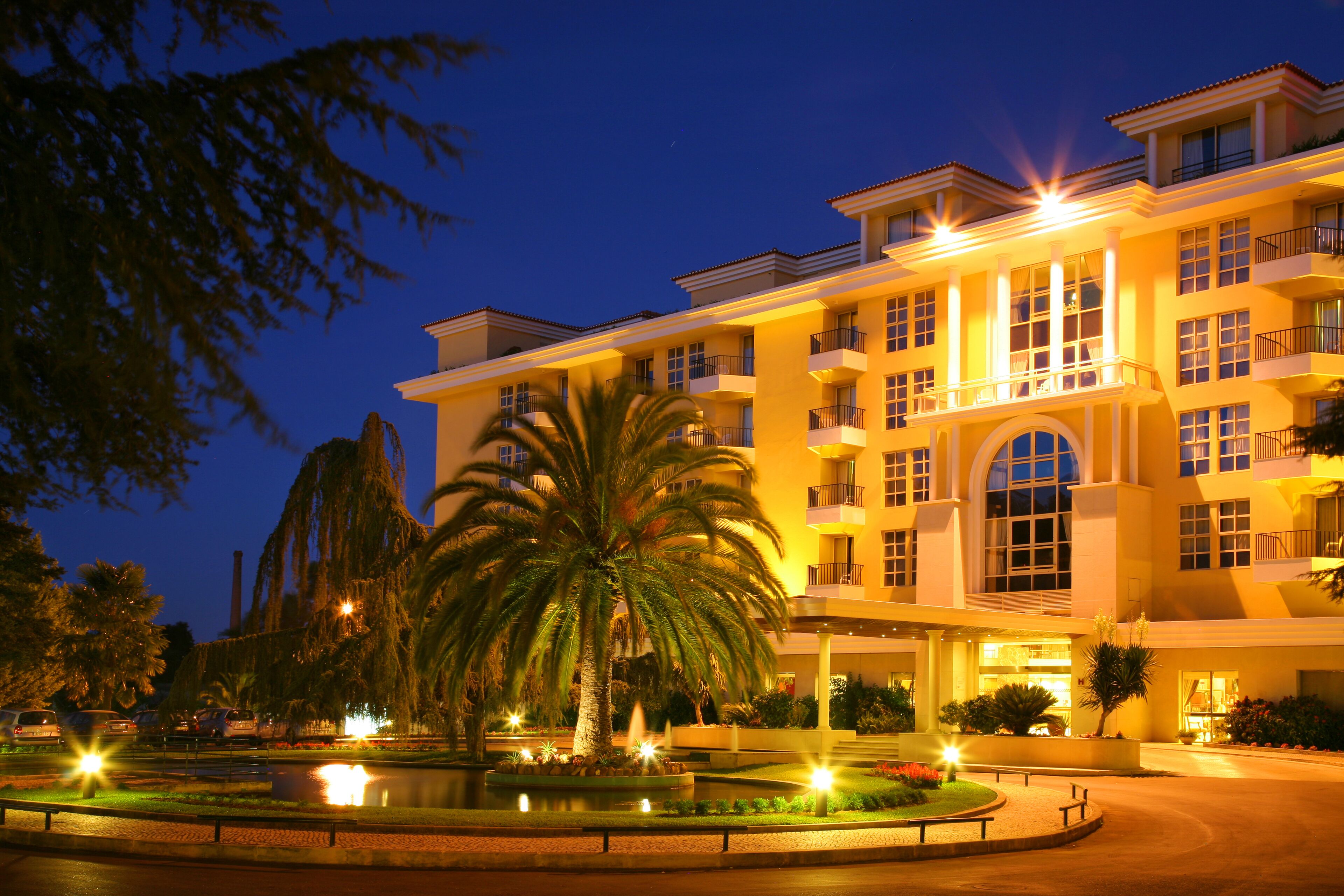 Front of property – evening/night