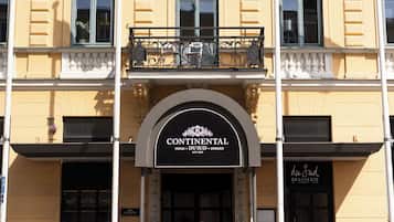 Entrada de la propiedad