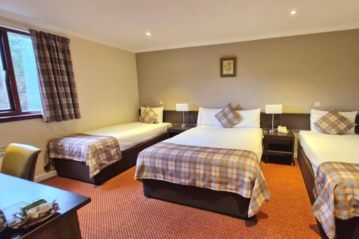 Family Room (2 Adults and 2 Chidren) | Desk, free WiFi, bed sheets, wheelchair access