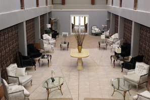 Sitteområde i lobbyen