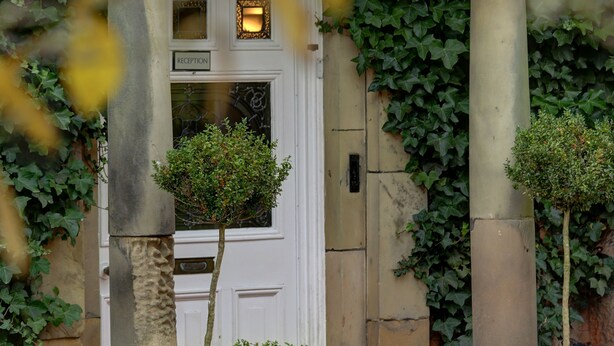 Entrée de l’hébergement