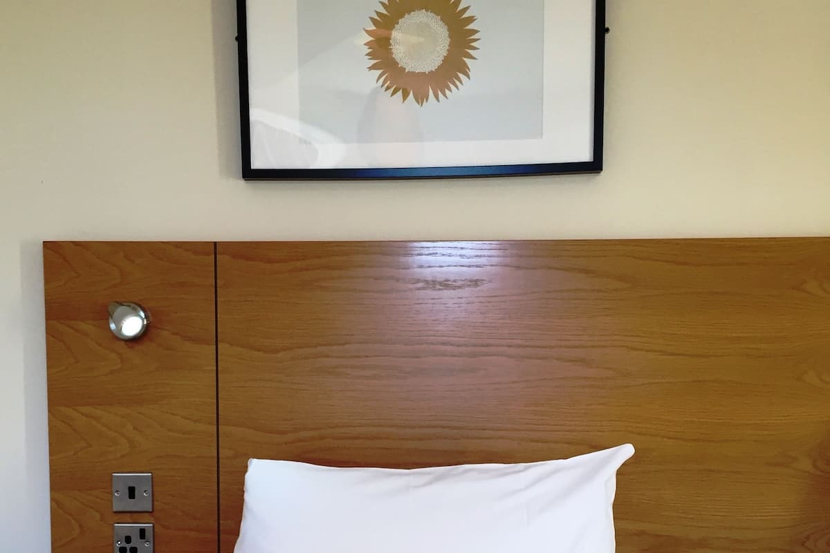 Individually decorated, individually furnished, desk, iron/ironing board