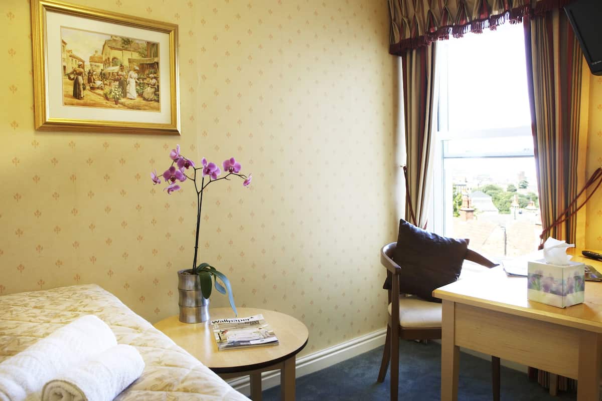 standard single room | 1 bedroom, in-room safe, desk, iron/ironing board