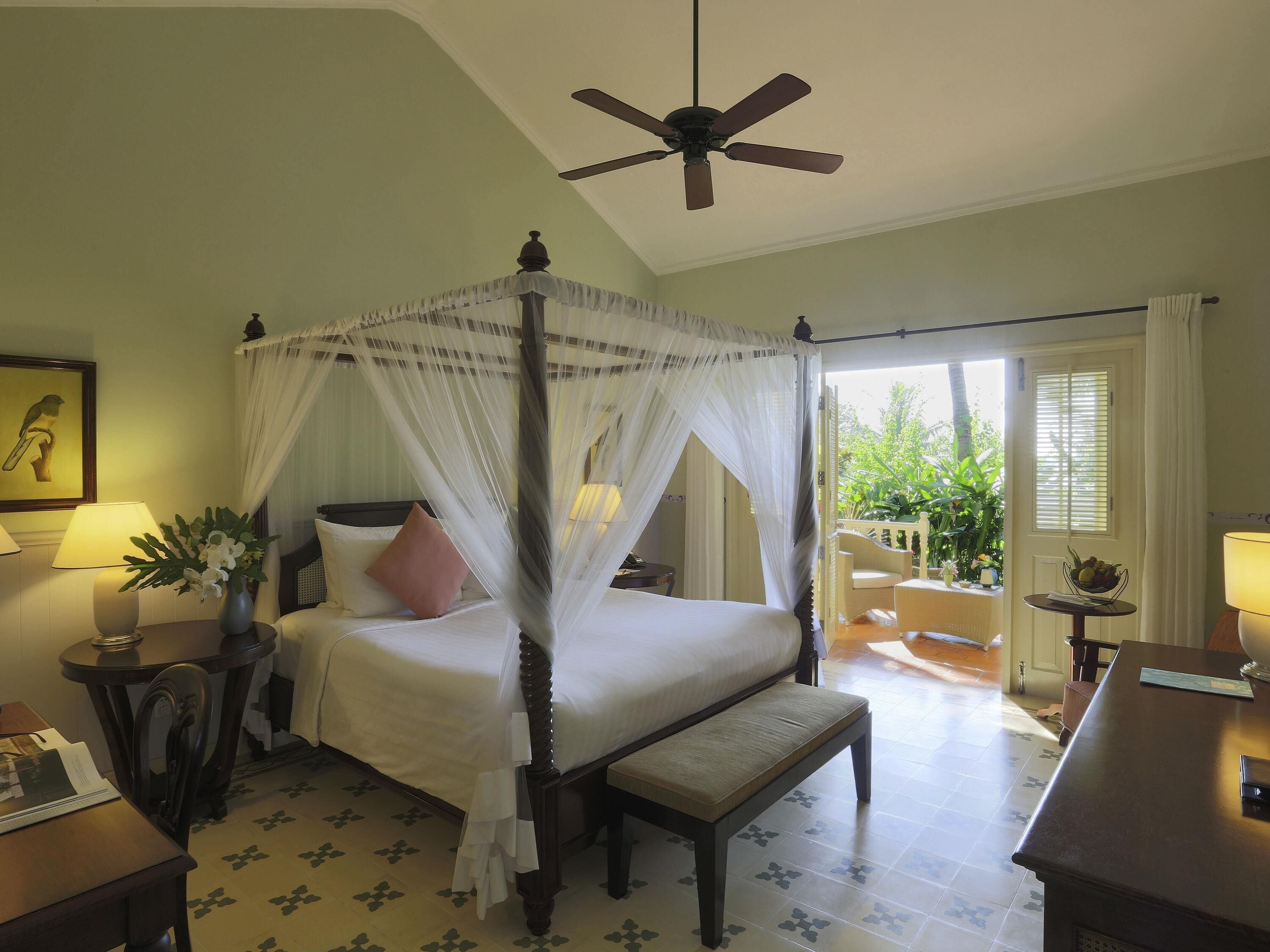 Classic Villa, Garden Area | Premium bedding, down comforters, minibar, in-room safe
