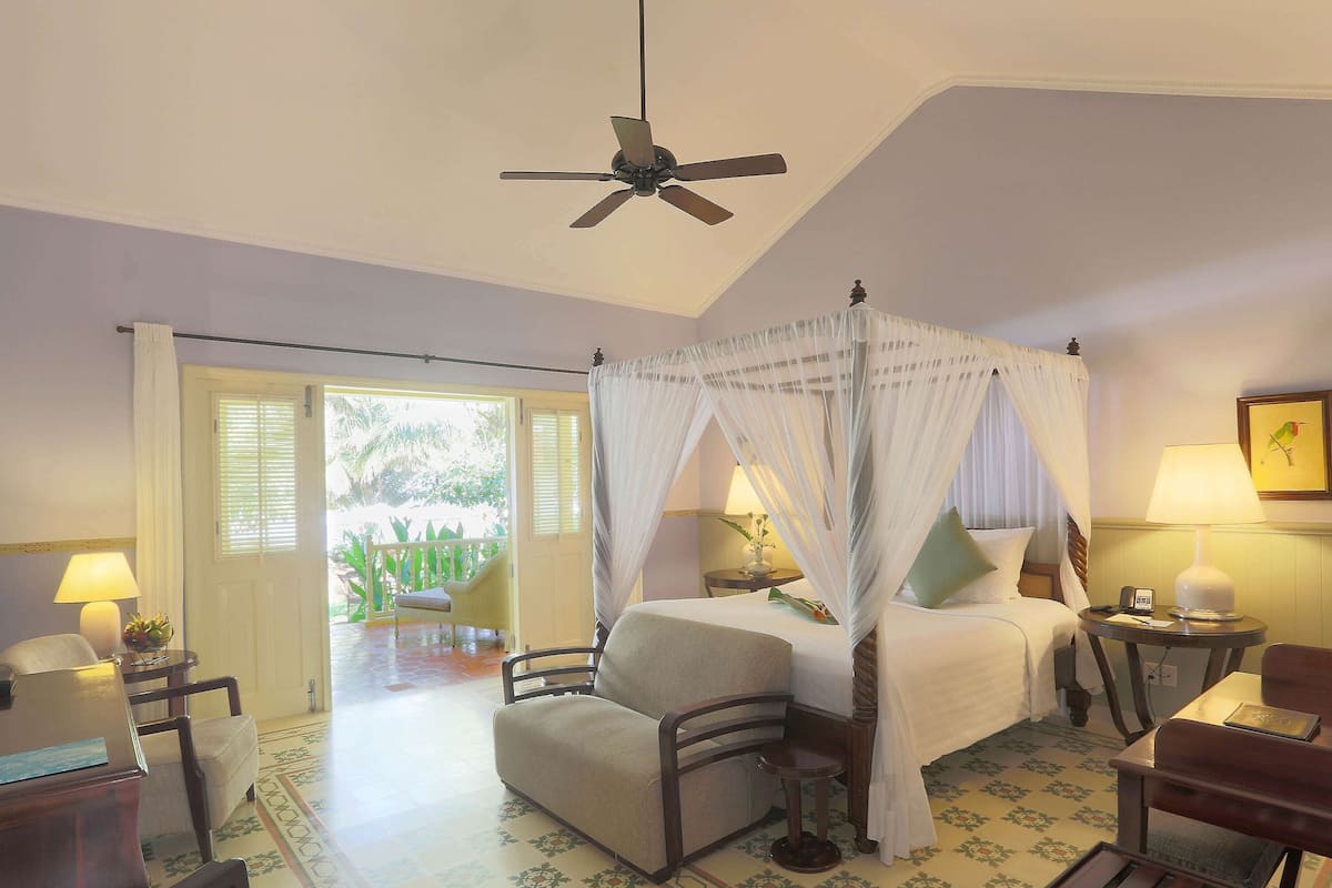Villa, 1 Katil Kelamin (Double), Oceanfront (La Veranda) | 1 bilik tidur, peralatan tempat tidur premium, gebar bulu kapas
