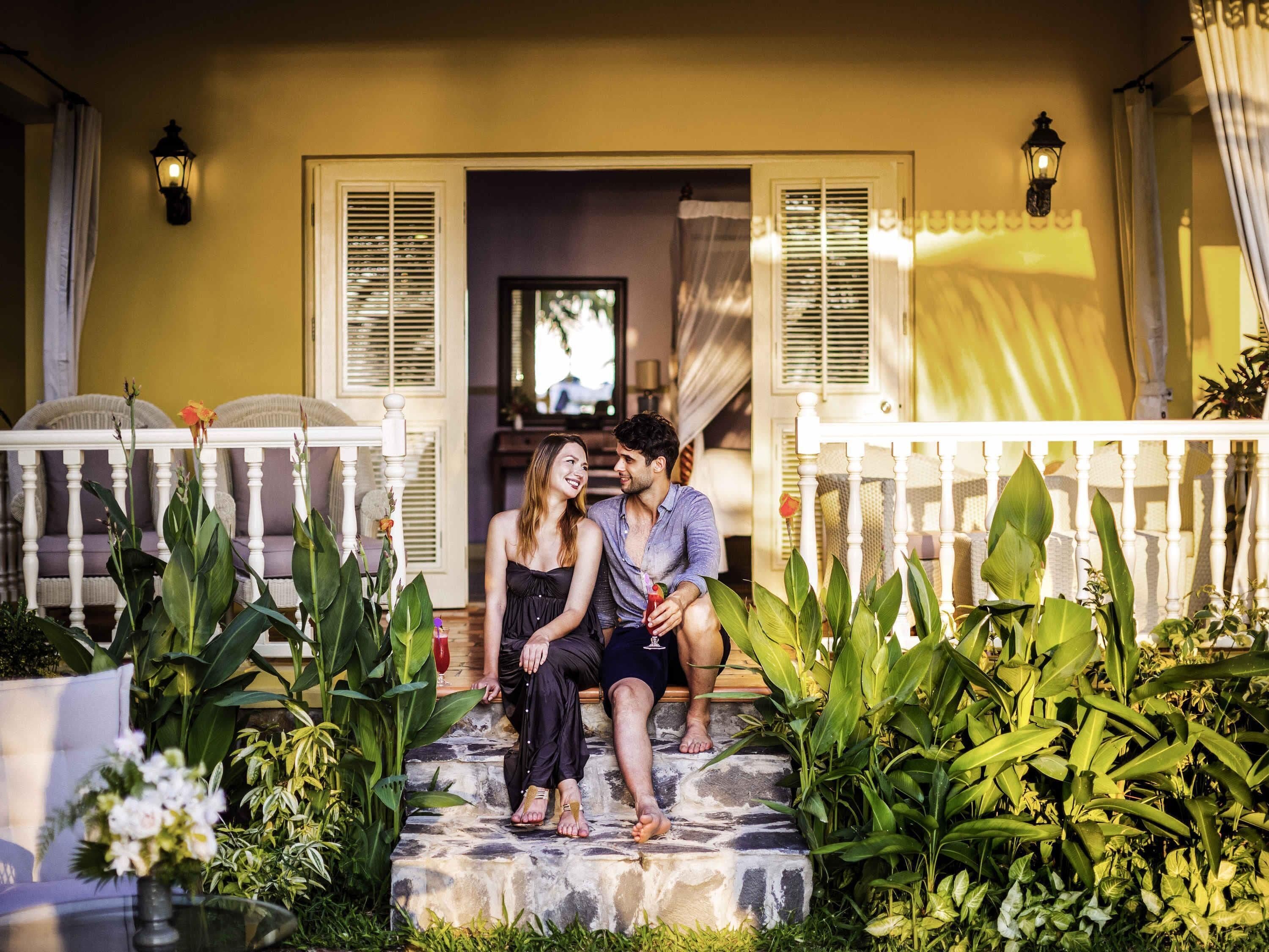 别墅, 1 张双人床, 海滨 (La Veranda) | 高档床上用品、羽绒被、迷你吧、客房内保险箱