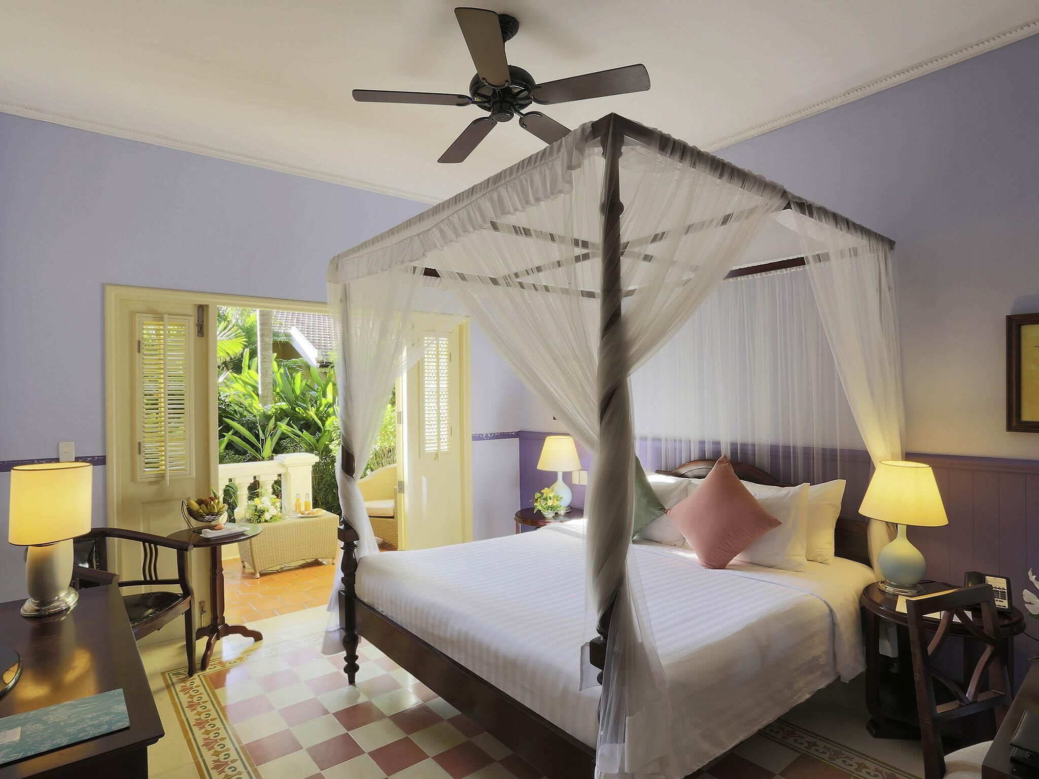 Deluxe Double Room, Garden Area | Premium bedding, down comforters, minibar, in-room safe